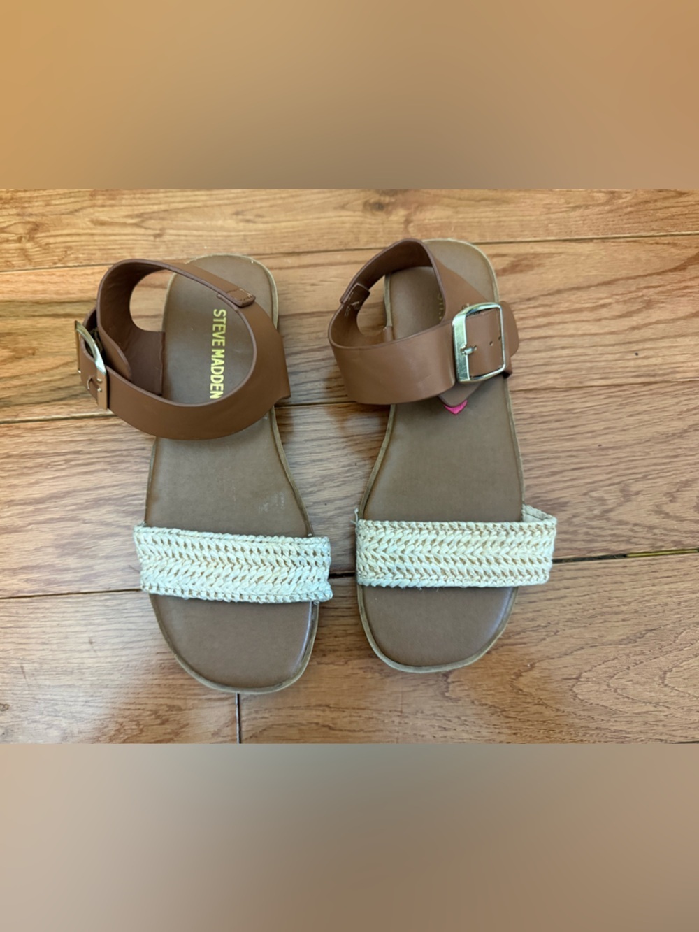 Steve Madden Girls Buckle Sandals